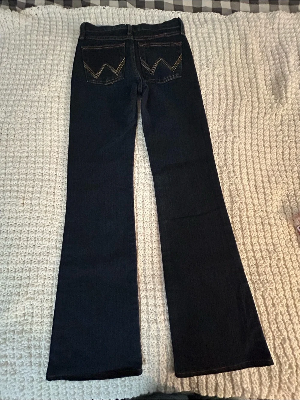 Wrangler Kids Dark Indigo Flare Jeans